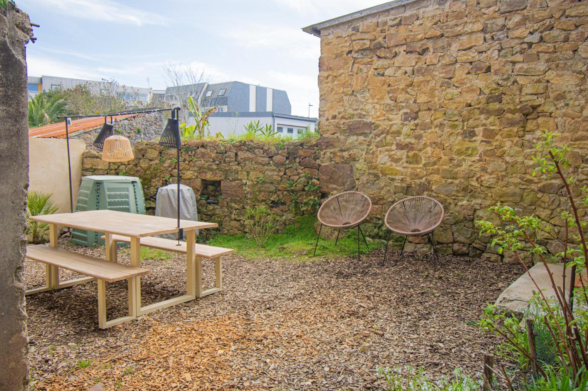 Coeur De Presqu'Ile I Maison Spacieuse Avec Cour Interieure Crozon Exterior foto